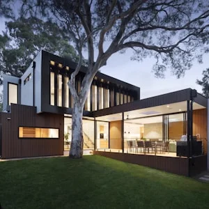 Modern kitchen in a finished investment property